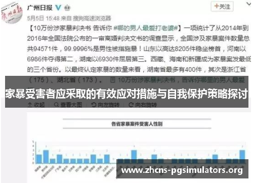 家暴受害者应采取的有效应对措施与自我保护策略探讨
