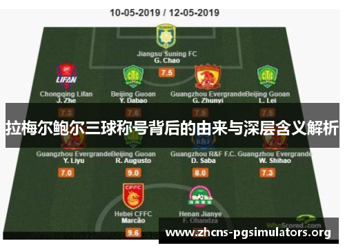 拉梅尔鲍尔三球称号背后的由来与深层含义解析